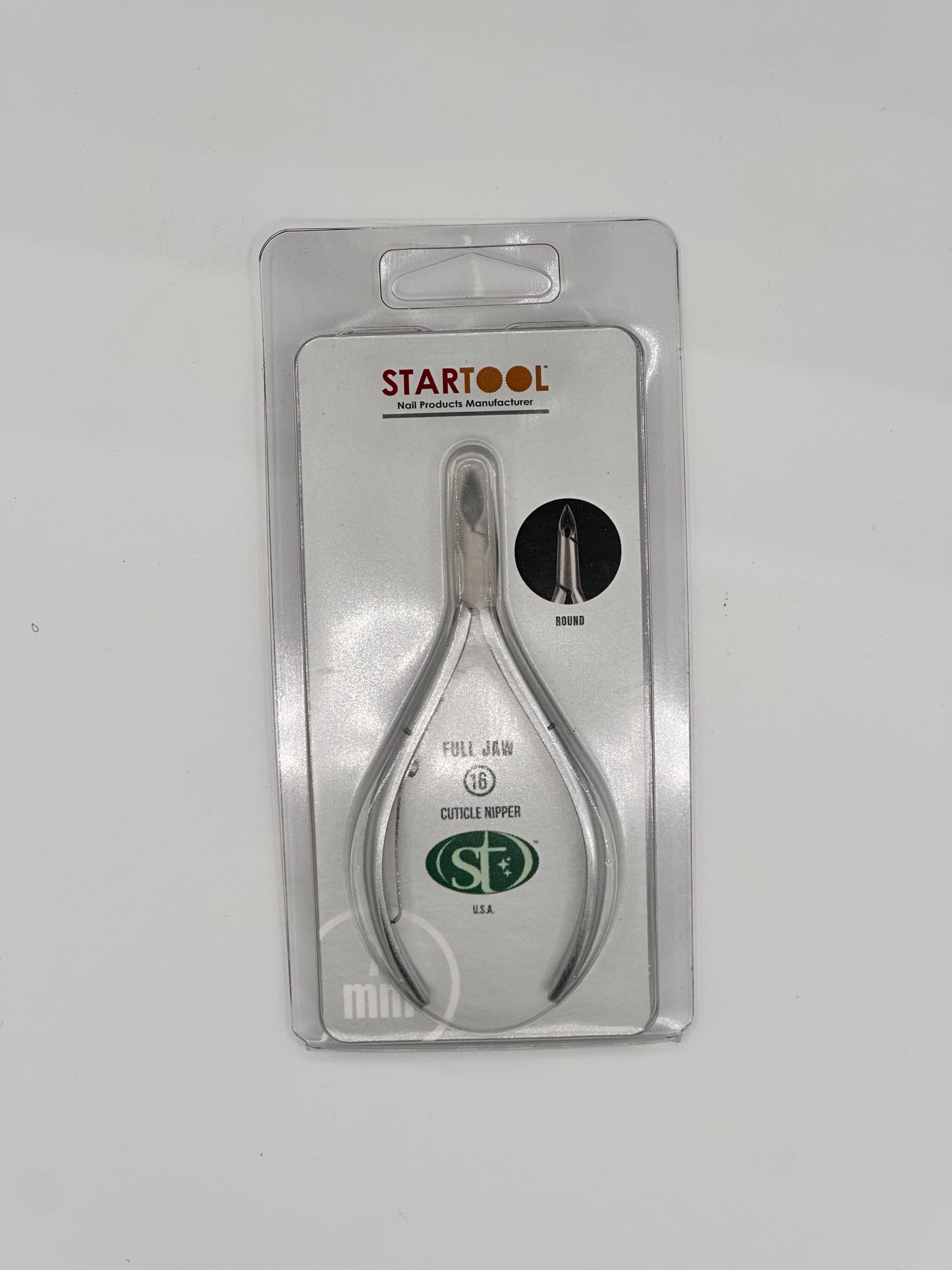 Startool Cuticle Nipper – Full Jaw #16 (Round Tip)