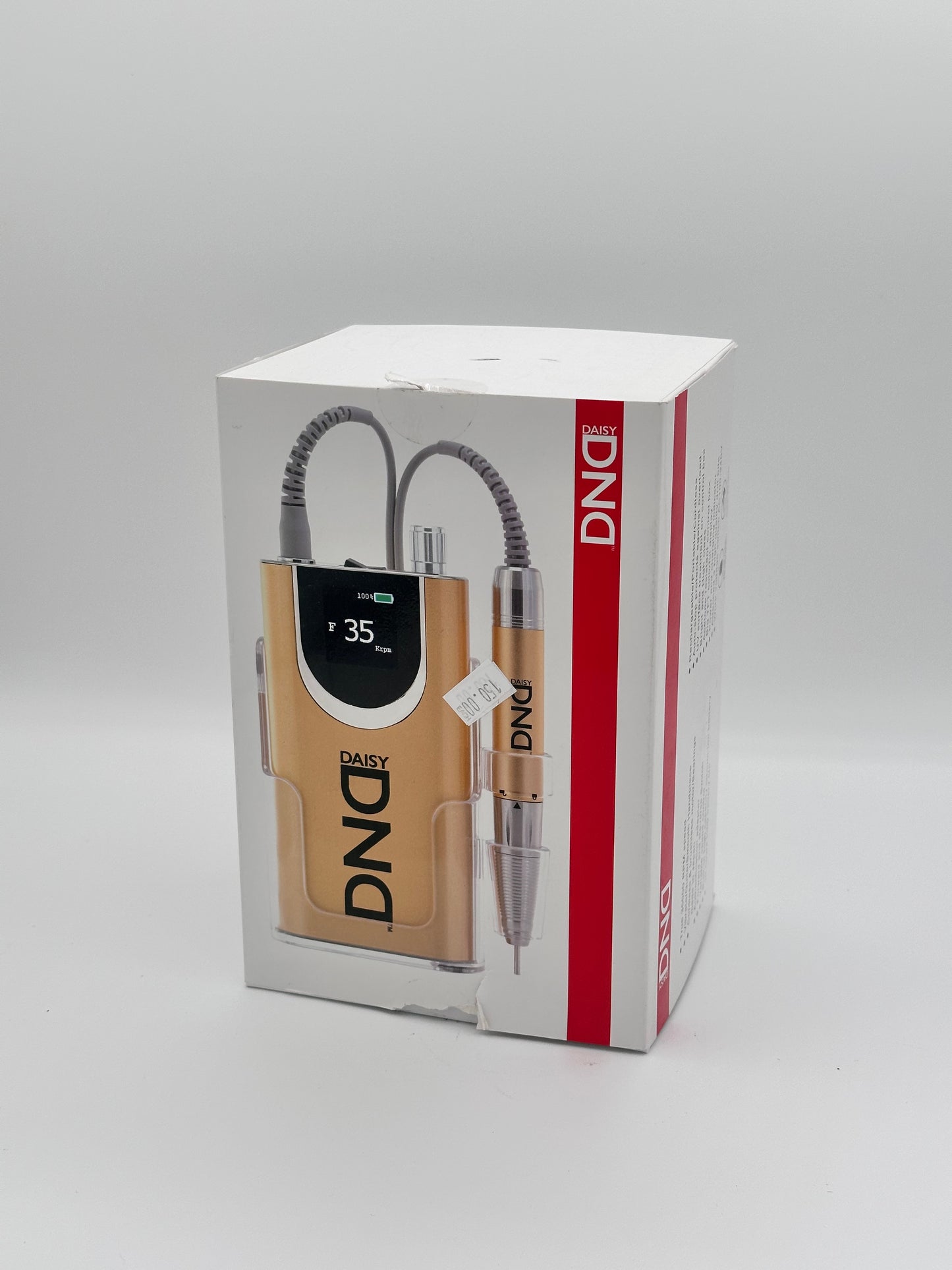 DND Daisy Cordless Rechargeable Nail Drill – Gold