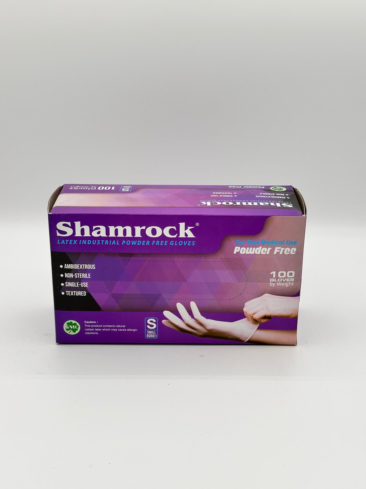 Shamrock Latex Industrial Gloves – Powder-Free, Non-Sterile, Textured