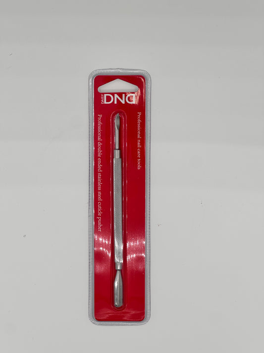 DND Stainless Steel Cuticle Pusher – Double-Ended