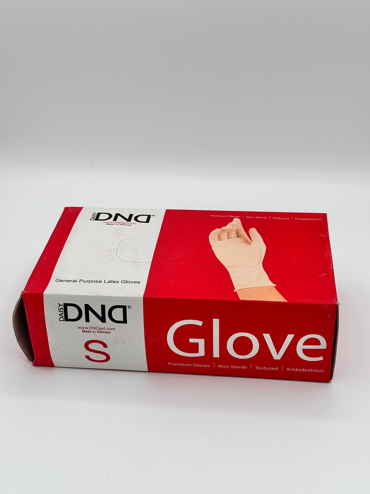 DND Premium Latex Gloves – General Purpose, Non-Sterile, Textured, Ambidextrous