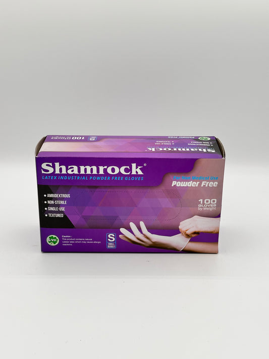 Shamrock Latex Industrial Gloves – Powder-Free, Non-Sterile, Textured